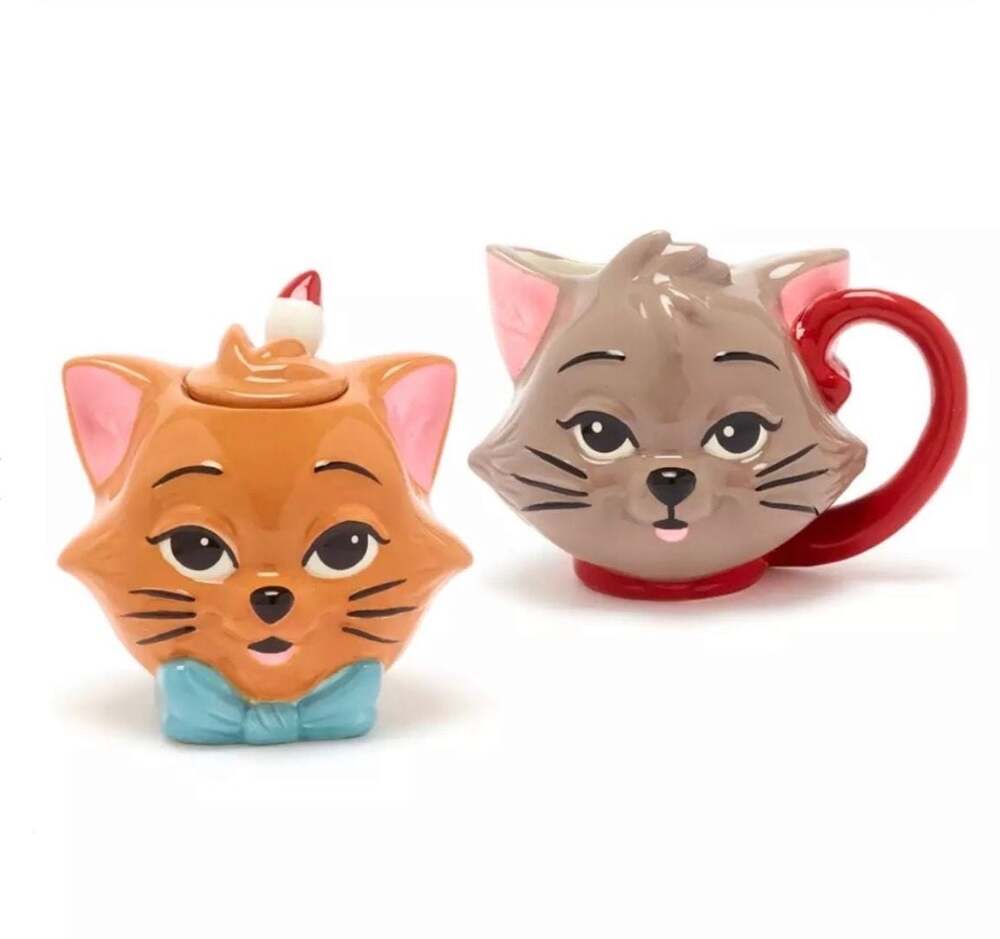 Disney x Ann Shen The Aristocats Cream and Sugar Set